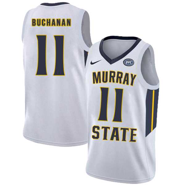 Murray State Racers 11 Shaq Buchanan White College Basketball Jersey Dzhi,We sell and wholesale Murray State Racers 11 Shaq Buchanan White College Basketball Jersey Dzhi on line form chian!